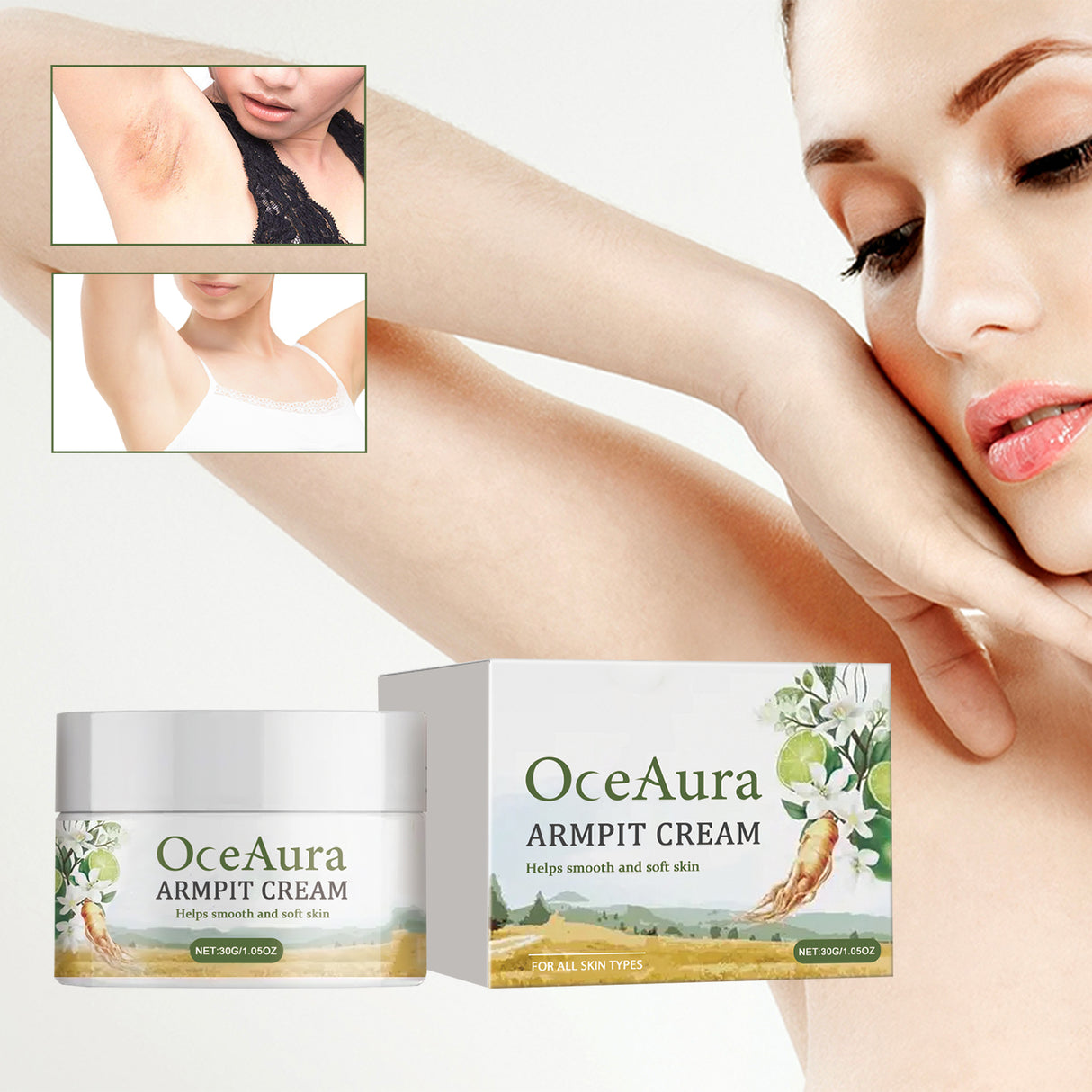 Armpit Cream, Whitening Whitening Treatment Cream To Reduce Skin Pigmentation And Moisturize Whitening Treatment - V.I.P Digital Presence