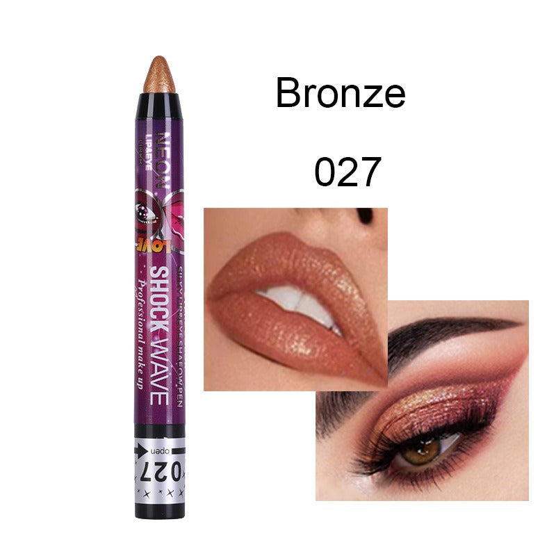 KISS SUSY 36 color eye shadow pencil stick lip pencil 2 in 1 is not easy to smudge - V.I.P Digital Presence