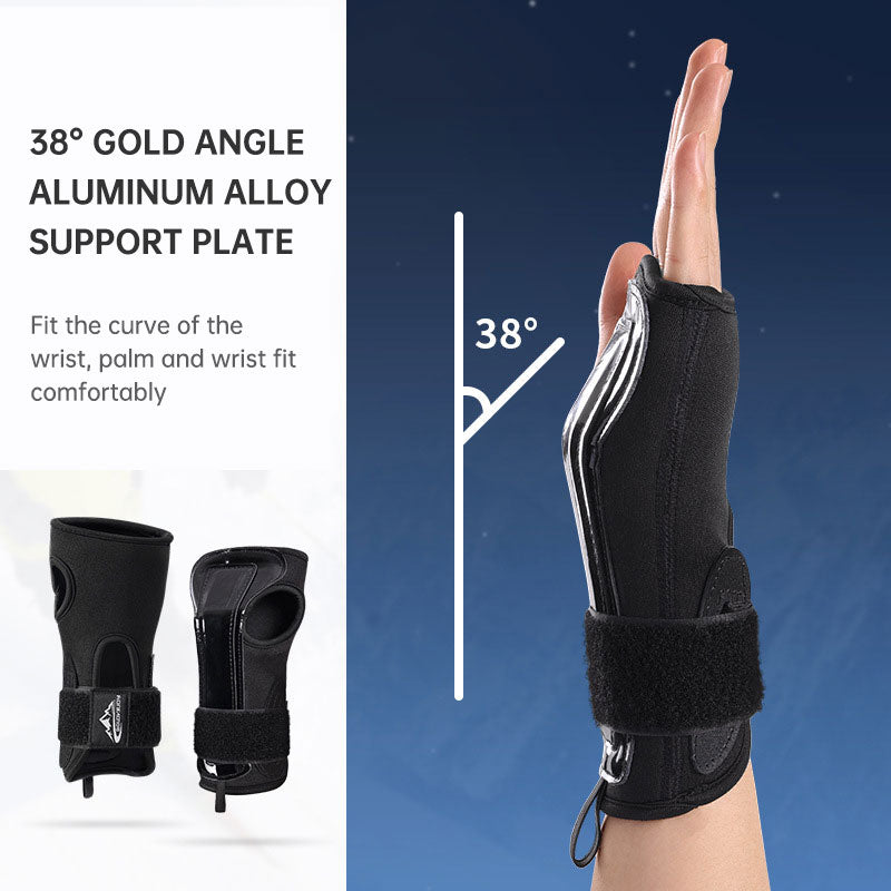 Professional skiing protective gear wrist guard outdoor sports built-in wrist guard anti-sprain protection joint - V.I.P Digital Presence