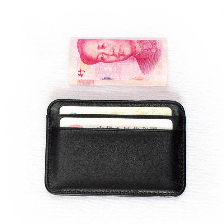 Sheepskin Genuine Leather Card Holder Credit Card Holder Card Case Organizer Mini Men Wallets - V.I.P Digital Presence
