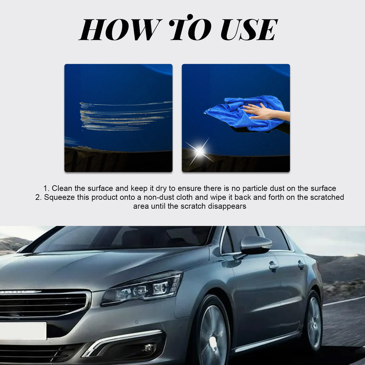 Car Scratch Polishing Wax, Car Paint Scratches And Scratches Repair Cream Maintenance Polishing Wax - V.I.P Digital Presence