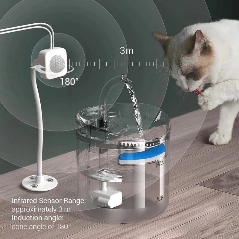 Pet Water Dispenser Automatic Circulation Intelligent Constant Temperature Electric Mute Water Dispenser Pet Supplies Accessory - V.I.P Digital Presence
