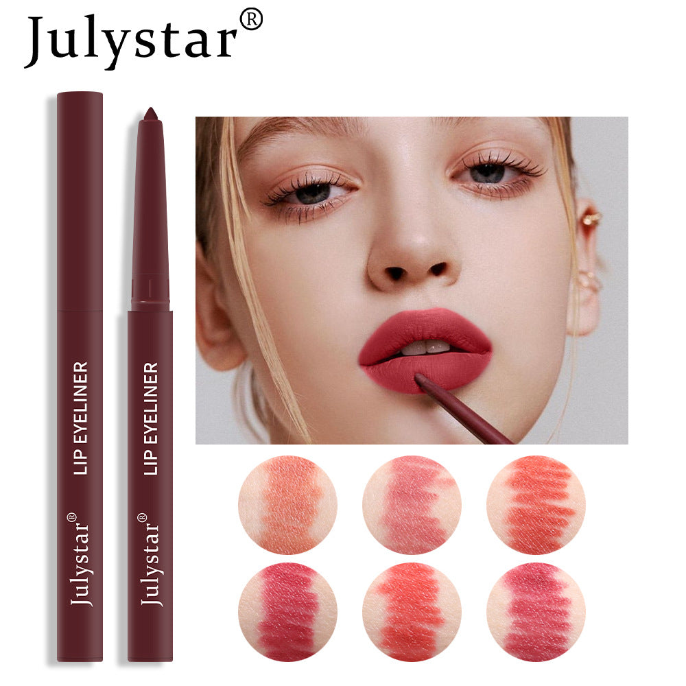 Waterproof Lipstick Lips Pink Matte Solid Lipliner - V.I.P Digital Presence