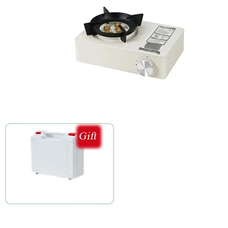 Outdoor Mini Portable Carabiner Stainless Steel 3.5KW Outdoor Camping Equipment Home Appliances Cooktop Gas Stove - V.I.P Digital Presence