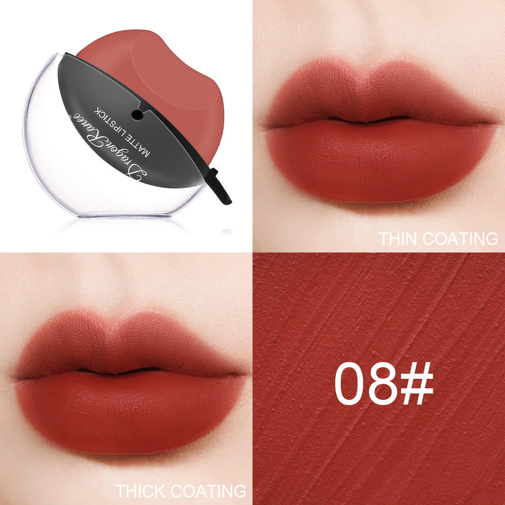 Sip Into Makeup Lazy Lip Lipstick Lipstick Is Not Easy To Fade Matte Makeup Effect Matte Lipstick Big Red Lipstick - V.I.P Digital Presence