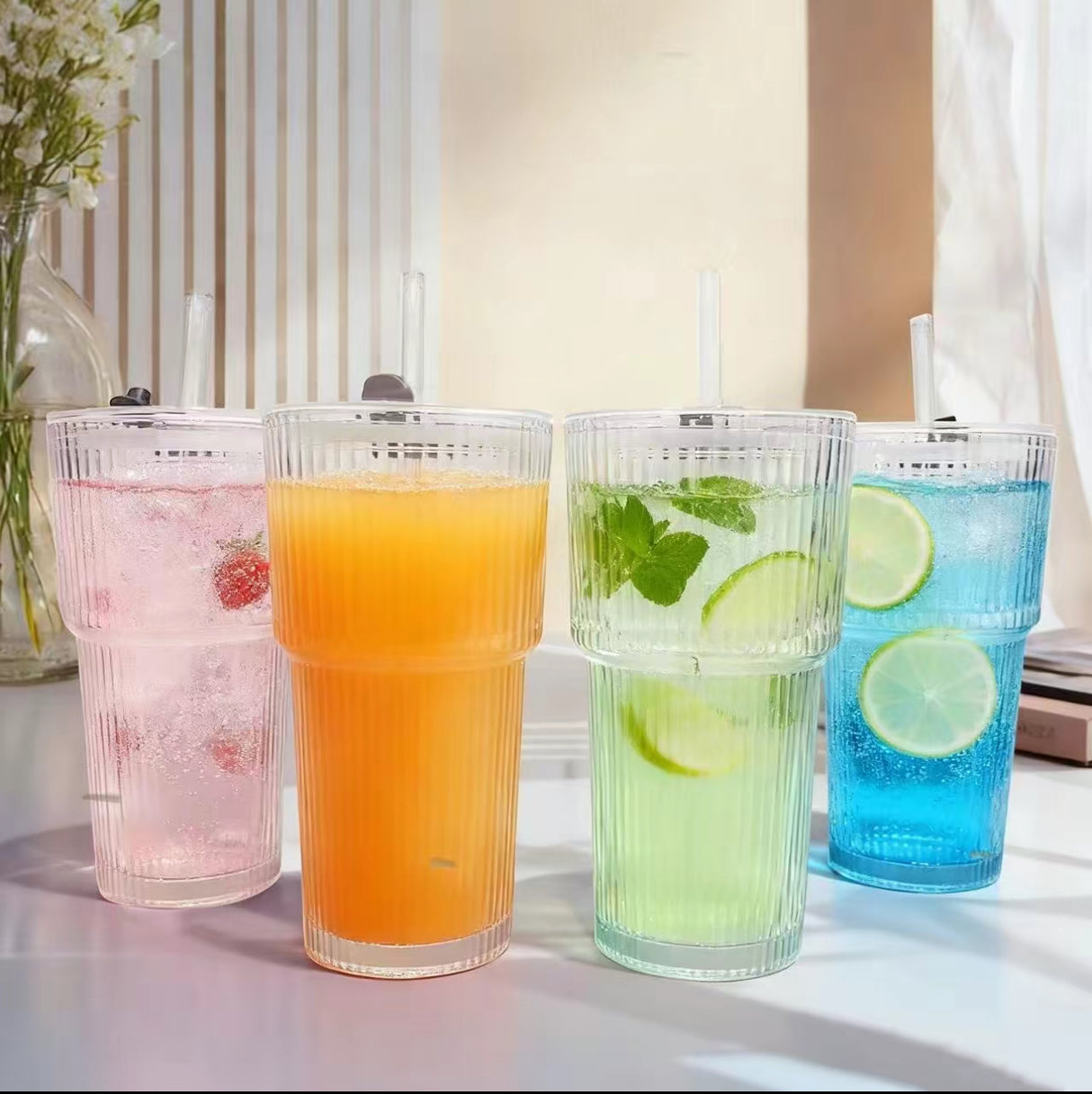 SipRidge Glass Tumblers