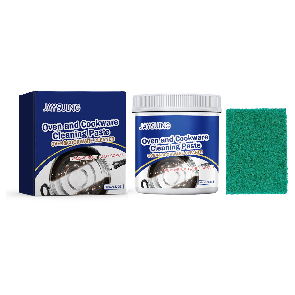 Stainless Steel Cleaning Paste Kitchen Utensils Multi-Purpose Decontaminating Refurbished Polished Rust Removal Household Cleaning Tool - V.I.P Digital Presence