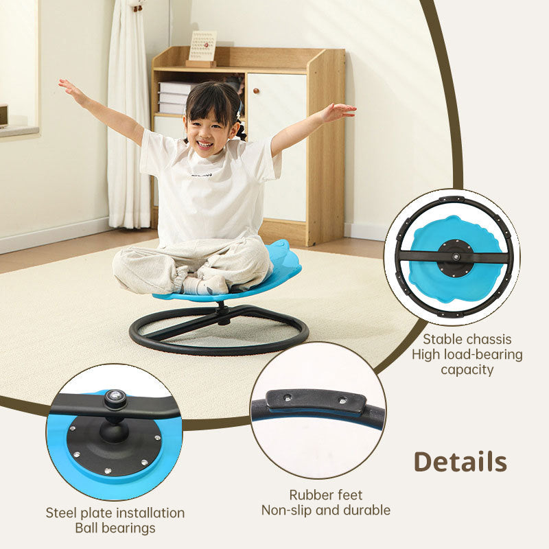 Swivel chair, suitable for autistic children's sensory stimulation and enhancing motor skills and coordination. - V.I.P Digital Presence