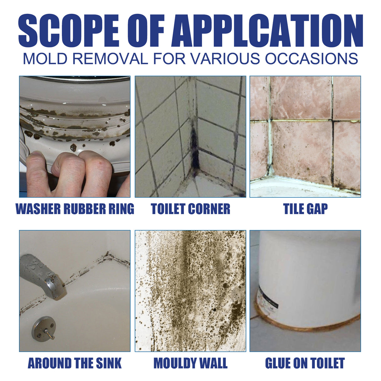 Mildew Removal Spray, Clean Mildew Stains On Bathroom Tile Walls And Ceiling Multi-Functional Mildew Stain Spray - V.I.P Digital Presence