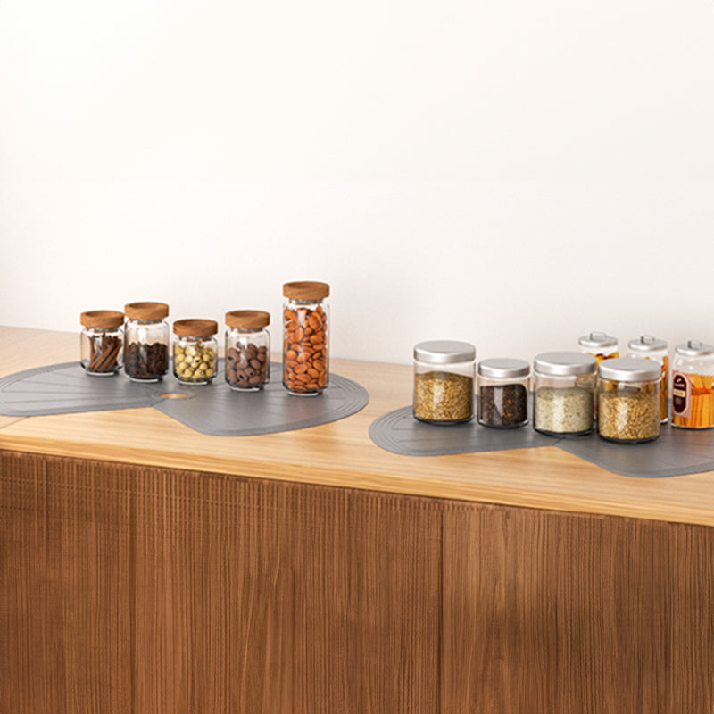 Lazy Susan Shelf Liner: Silicone, for Dual Tier Pie Cut Organizer, Non-Slip & Thermal Protection .2pcs - V.I.P Digital Presence