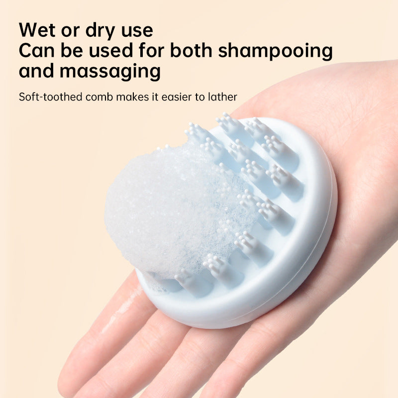 Baby Silicone Shampoo Scalp Massage Body Clean Scrub Feel Bath Brush - V.I.P Digital Presence