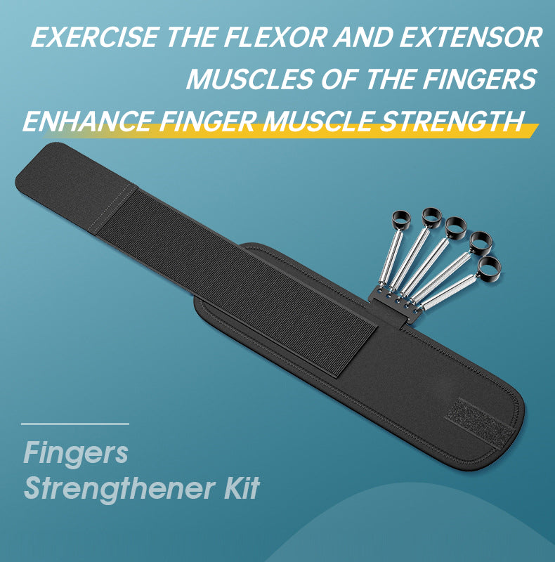 Stainless steel spring finger trainer exercise wrist tension equipment finger rehabilitation enhancer flexion and extension fing - V.I.P Digital Presence