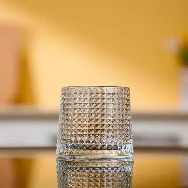 Mountain View Glass Cup Fuji Mountain Tibetan Mountain Cup Japanese Whiskey Wine Cup Household High Beauty Water Bottle - V.I.P Digital Presence