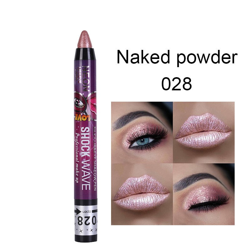 KISS SUSY 36 color eye shadow pencil stick lip pencil 2 in 1 is not easy to smudge - V.I.P Digital Presence