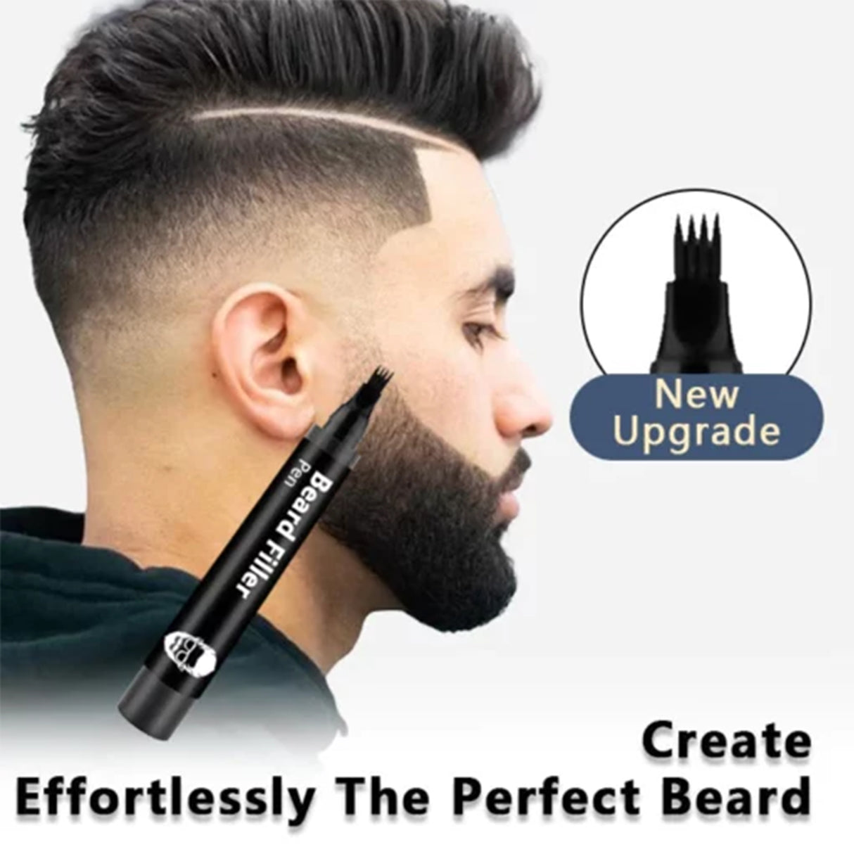 Beard Filler Pen, Detachable And Easy-To-Use Filler Pens Make It Easy To Create A Bushy Beard Hairline - V.I.P Digital Presence