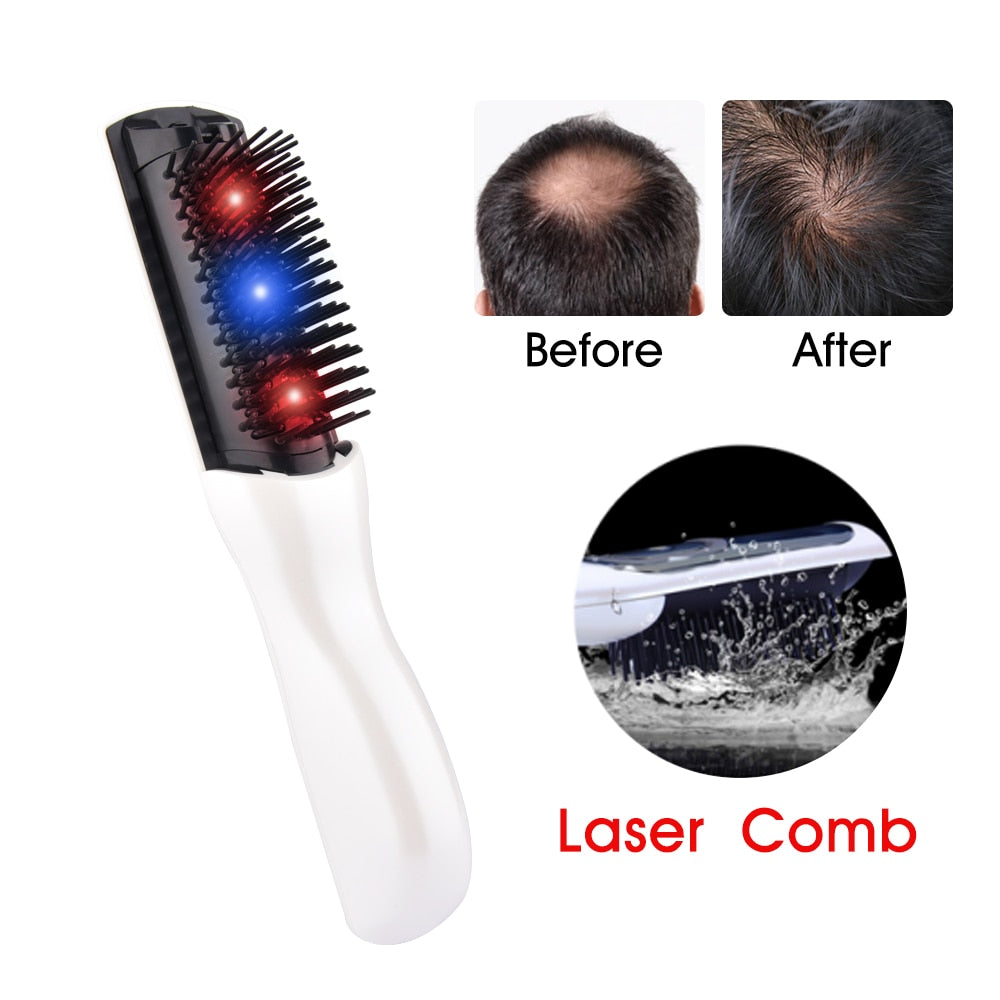 Infrared Massage Comb Hair Comb Massage Equipment Comb Hair Growth Care Treatment Hair Brush Grow Laser Hair Loss Therapy - V.I.P Digital Presence
