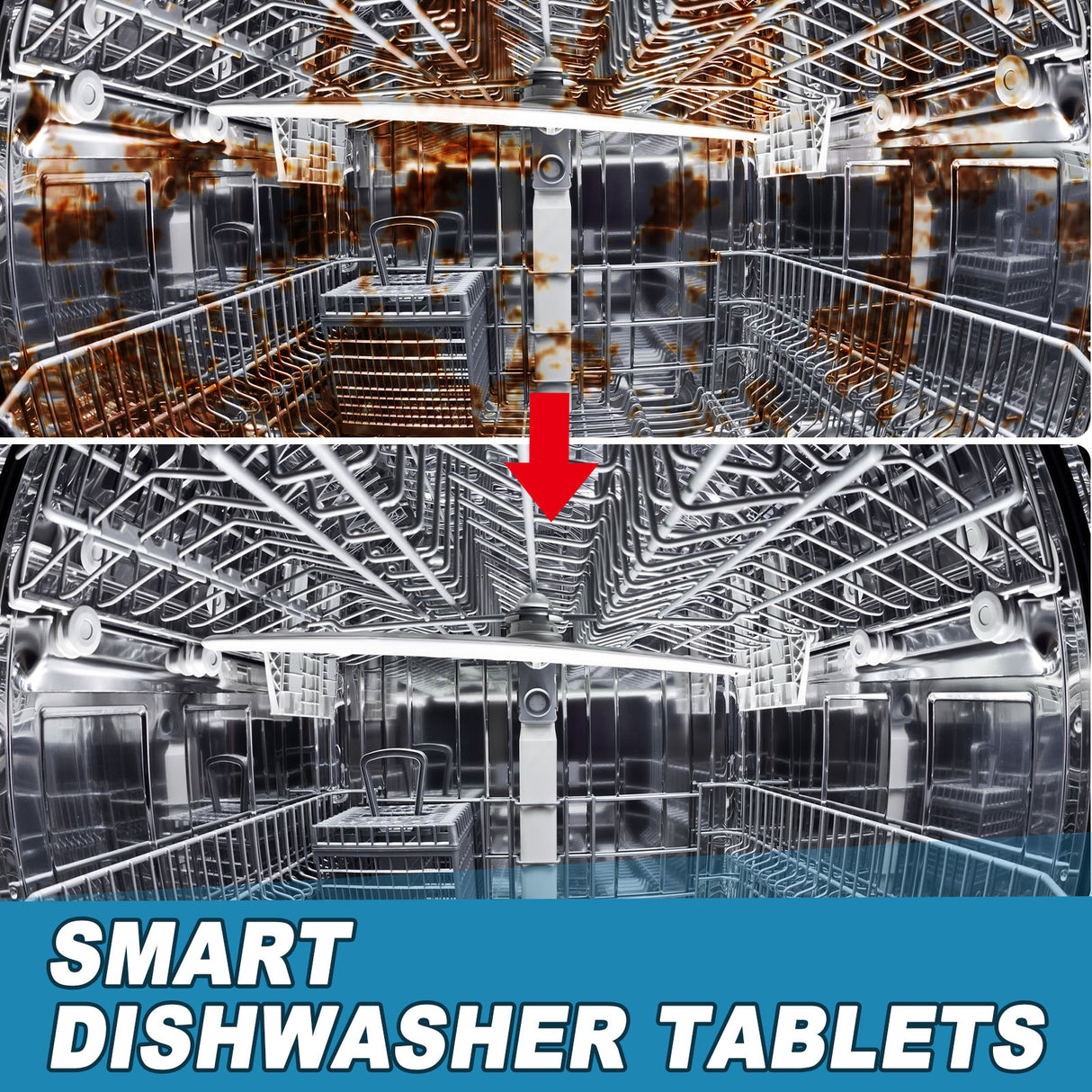 Dishwasher Dirt Remover Sheet, Clean Heavy Oil And Water Stains Odor Kitchen And Bath Home Dishwasher Cleaning Sheet - V.I.P Digital Presence