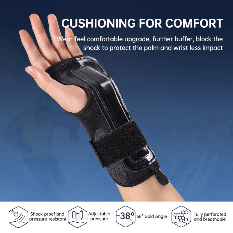 Professional skiing protective gear wrist guard outdoor sports built-in wrist guard anti-sprain protection joint - V.I.P Digital Presence