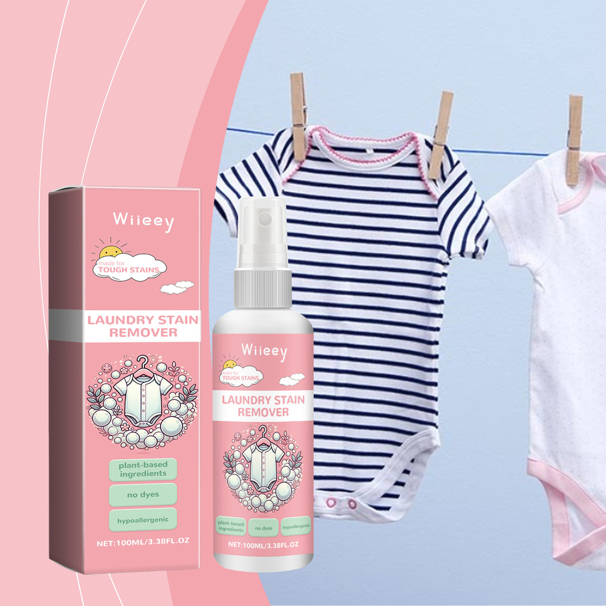 Baby Clothes Detergent Mild Formula Soft Detergent For Deep Cleaning Baby Clothes - V.I.P Digital Presence