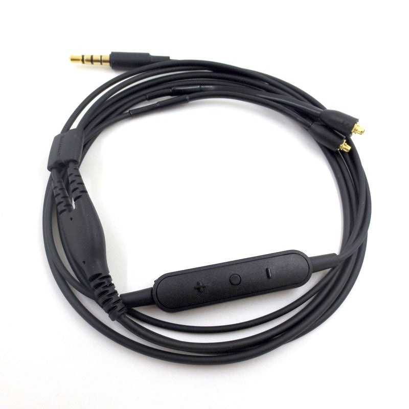 Audio cable suitable for Shure SE215+wired version MMCX interface headphone cable with wired control - V.I.P Digital Presence