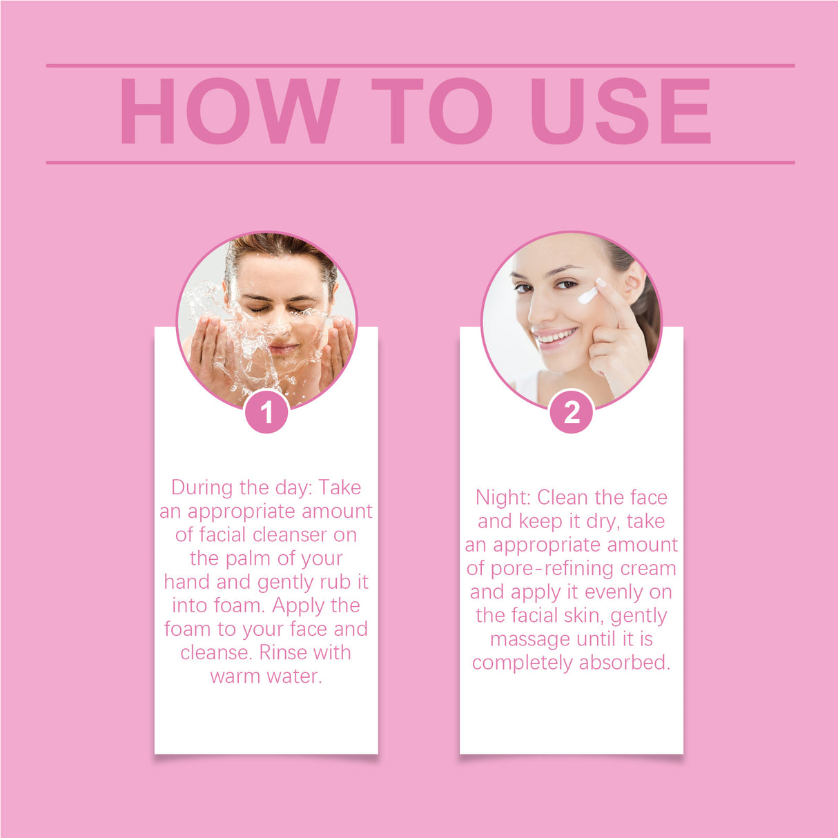 Pore Refinement Essence Set, Deeply Clean The Skin And Fine Pore Skin Cream - V.I.P Digital Presence