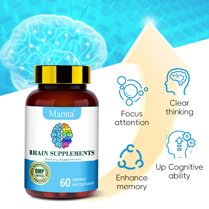 Brain Health Vitamin Capsules Brain Supplements Capsules - V.I.P Digital Presence