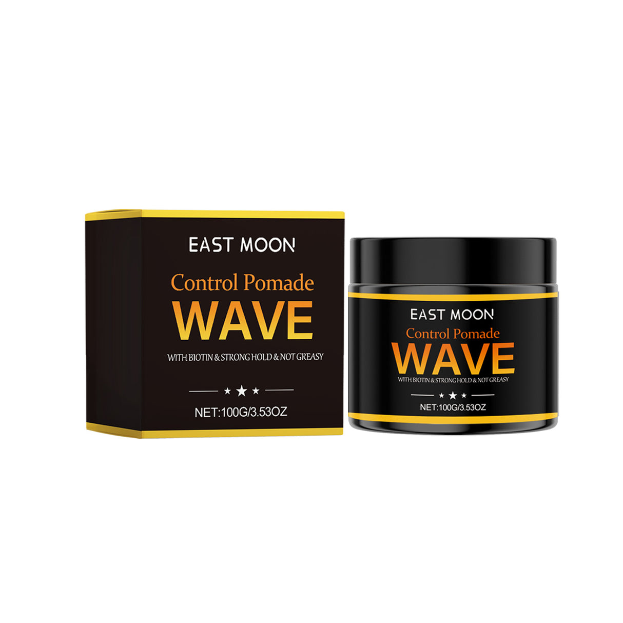 Control Pomade, Broken Hair Care Oil Head Back Head Natural Fluffy Lasting Styling Solid Wax - V.I.P Digital Presence