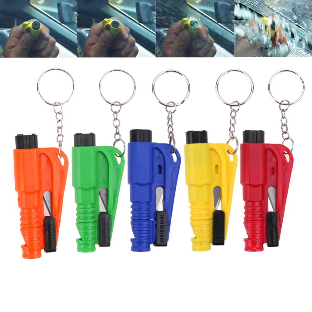 Emergency Mini Safety Hammer Auto Car Window Glass Breaker Keychain Escape Tool - V.I.P Digital Presence