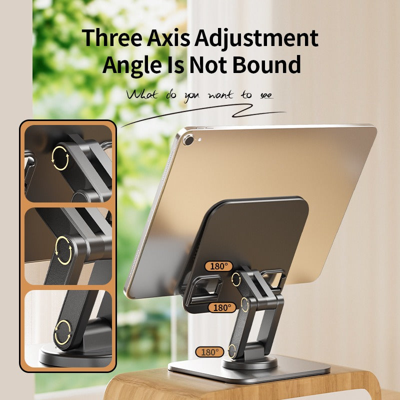360 Degree Rotating Fotable Phone Stand Holder Pad Holder - V.I.P Digital Presence