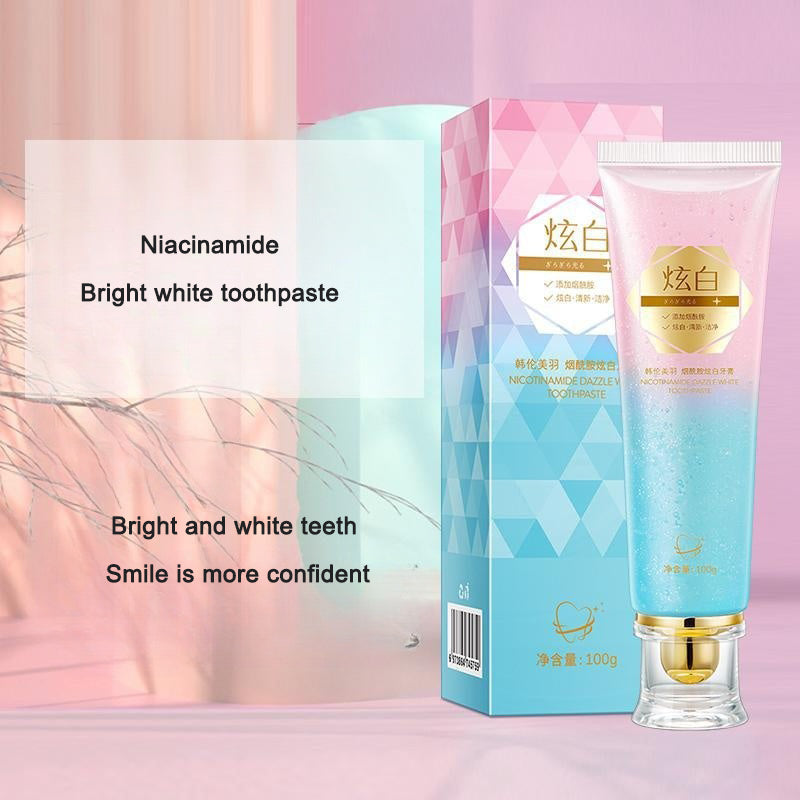 Xuanbai toothpaste freshens breath niacinamide toothpaste removes bad breath tooth stains teeth and breath care - V.I.P Digital Presence