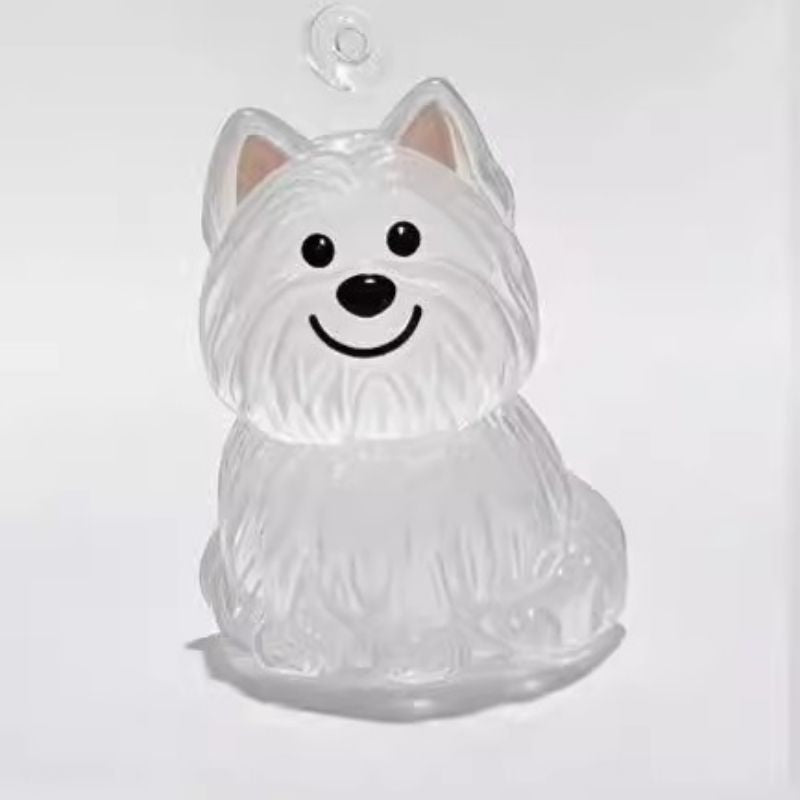 A transparent DIY pet hair memorial keychain box, a sweet keepsake for dog lovers. - V.I.P Digital Presence
