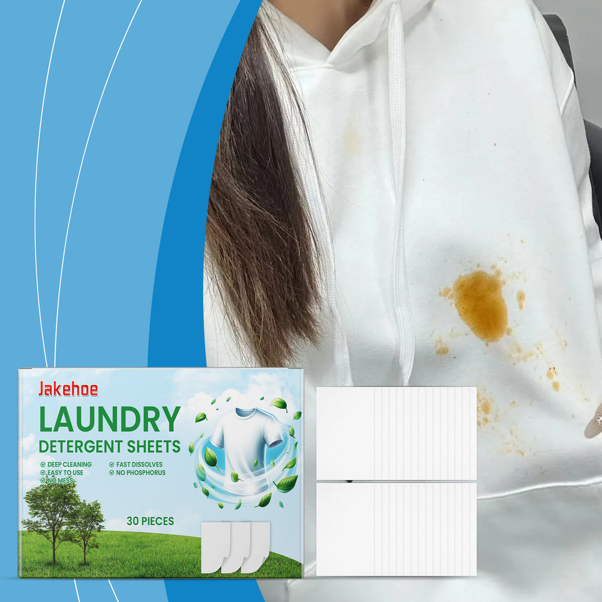 Laundry Tablets For Laundry Cleaning And Stain Removal Convenient Home Care Fabric Long-Lasting Fragrance Laundry Tablets - V.I.P Digital Presence