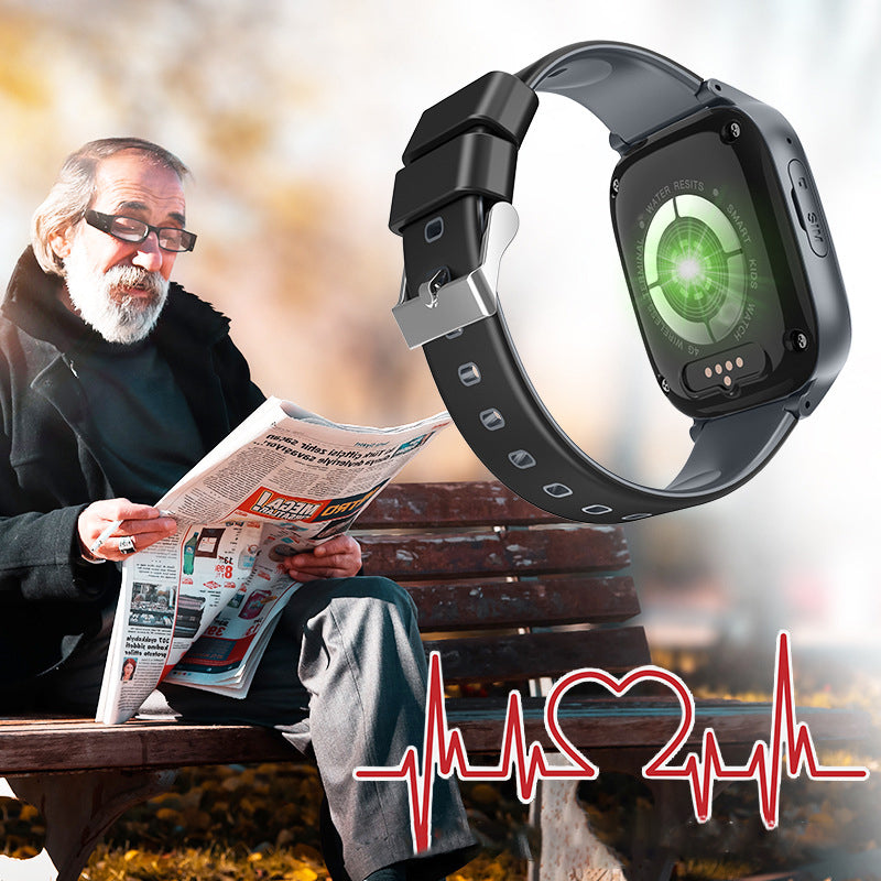 D32 Elderly Positioning Phone Watch 4G Anti-Lost Waterproof Smart Phone Watch With GPS Positioning - V.I.P Digital Presence