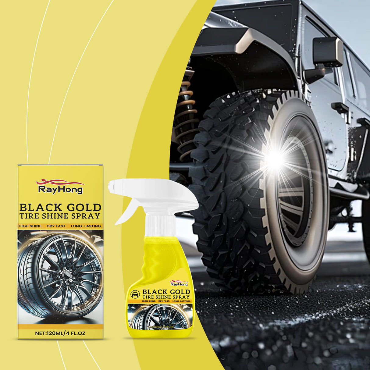 Car Wheel Shine Spray Car Wheel Clean Stain Polishing Coating Liquid Coating Agent - V.I.P Digital Presence