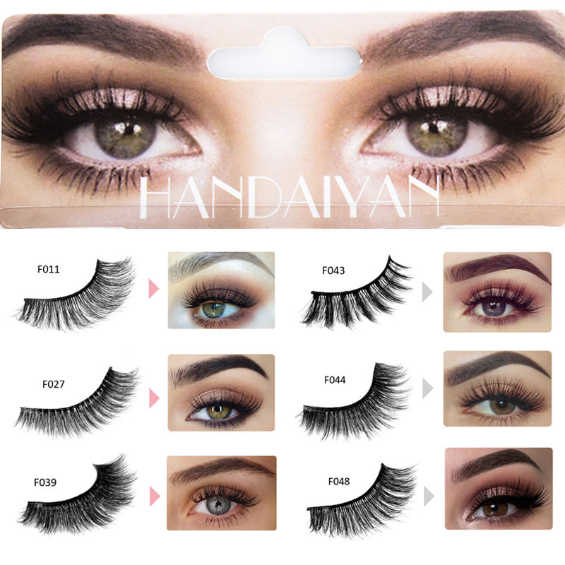 Explosive 3D Mink Hair False Eyelashes Curled Soft Slender Three Dimensional Thick False Eyelashes - V.I.P Digital Presence