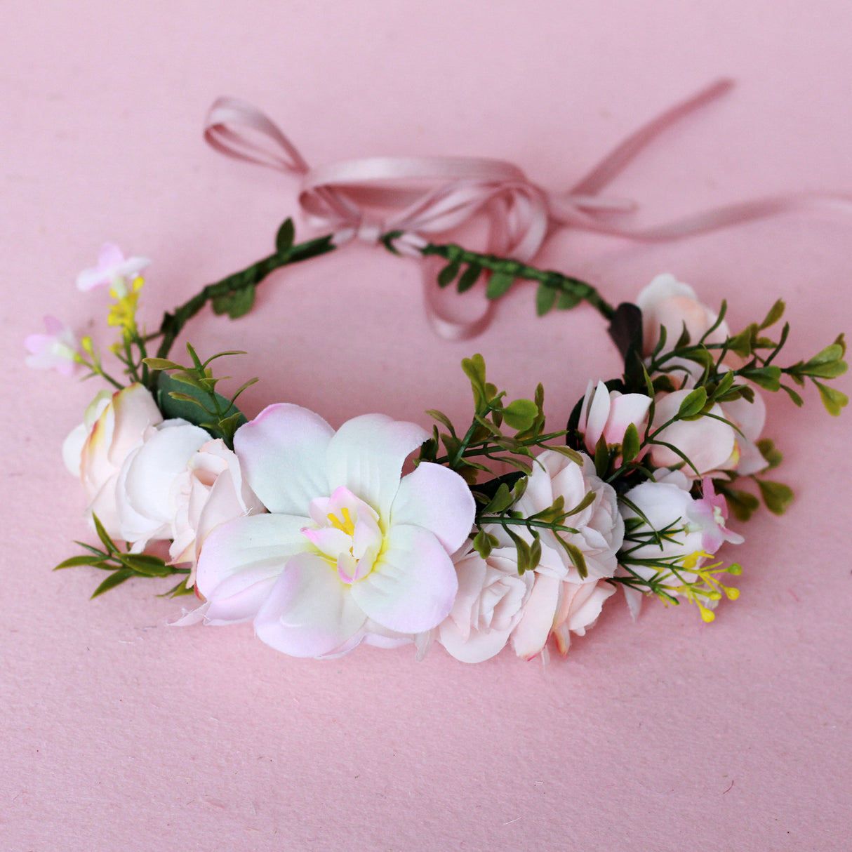 Hawaiian Vacation Wreath Headwear Beautiful Bridal Hairbands Wedding Hair Accessories Headwear Wreath - V.I.P Digital Presence