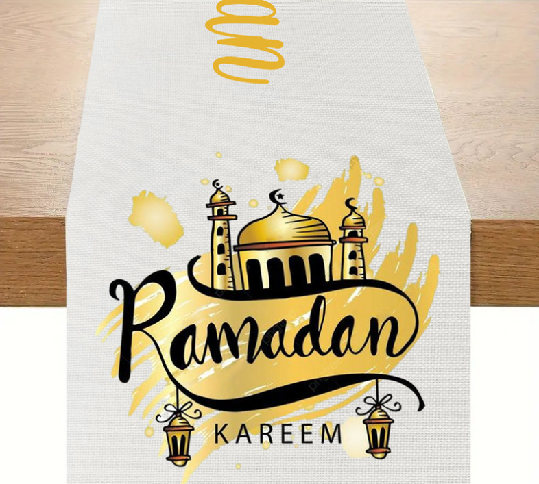 Printed Moon Castle House Tablecloth Home Decoration Party Festival Atmosphere Table Flag - V.I.P Digital Presence