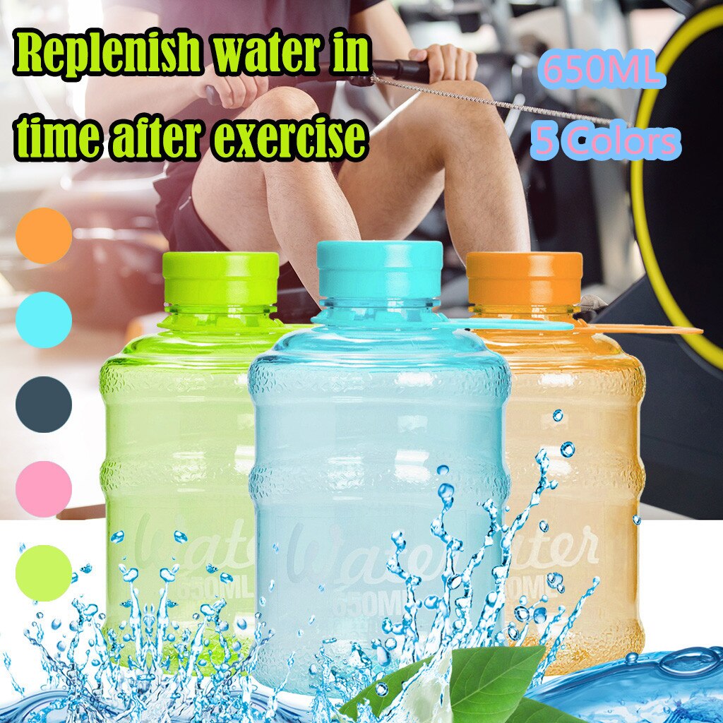 650ml Larg Size Sports Water Bottle Portable Plastic Spray Bottle Leakproof Travel Cup - V.I.P Digital Presence