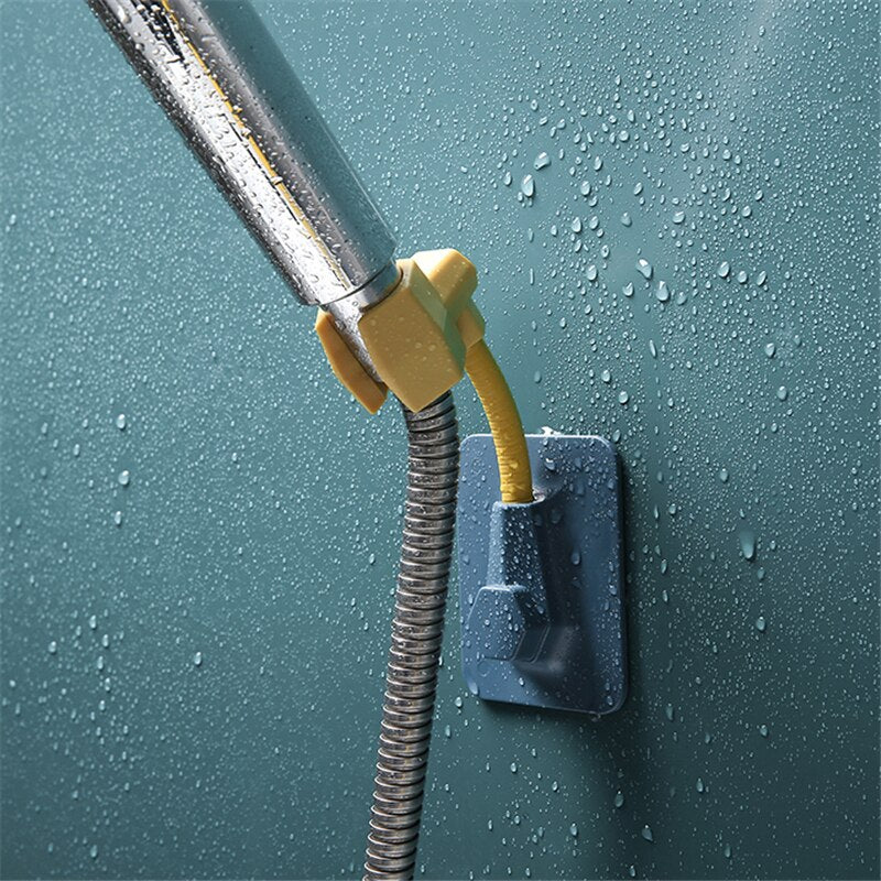 Universal Adjustable Shower Bracket Paste-type Shower Nozzle Base Home Bathroom Punch-free Self Adhesive Shower Bracket Base - V.I.P Digital Presence