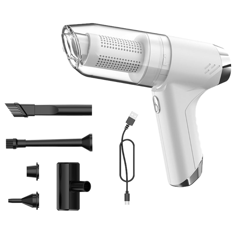 Wireless car vacuum cleaner small handheld blowing and suction dual-use with super large suction power for locomotives - V.I.P Digital Presence