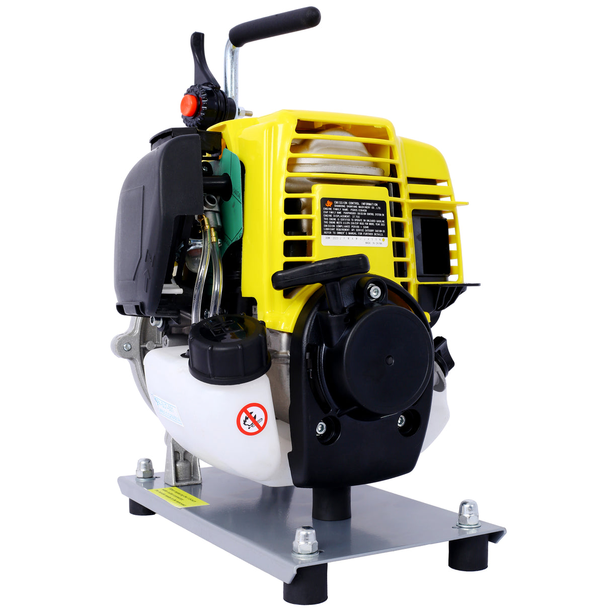 38CC four stroke gasoline water pump 1.5 "portable gas power delivery pump 8500r/min 10FT x 1" suction 1.5 "flat hose - V.I.P Digital Presence