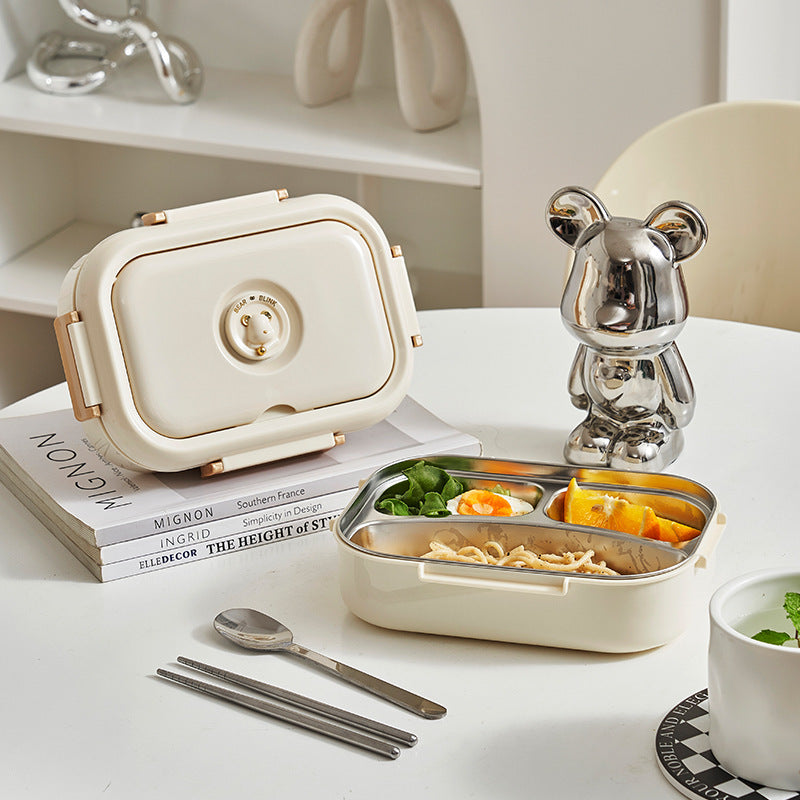 Microwaveable 304 food grade stainless steel insulated lunch box - V.I.P Digital Presence