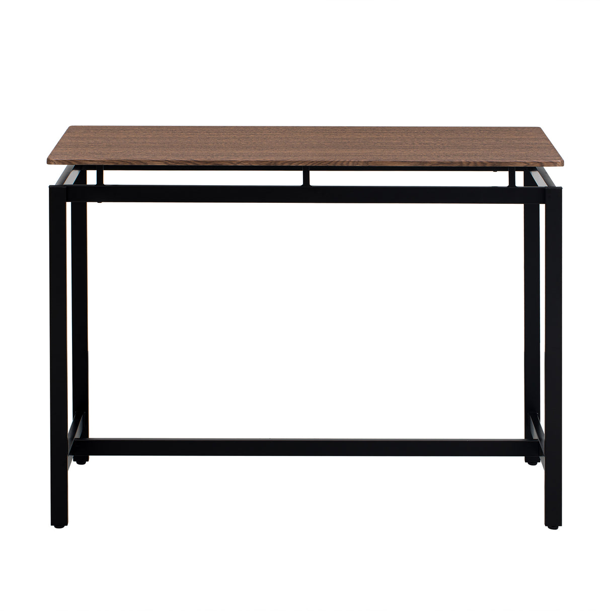 TREXM 5-piece compact bar table with table and stool - modern industrial design (dark brown) - V.I.P Digital Presence