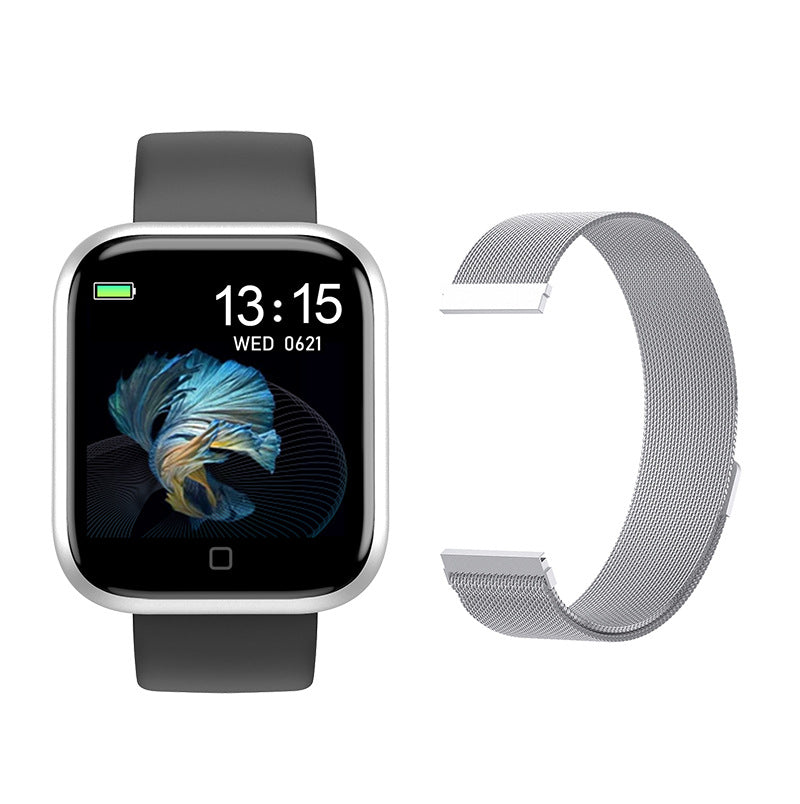 T80S Smart Bracelet Heart Rate Blood Pressure Sleep Monitoring Message Notification Chip Temperature Measurement Bracelet - V.I.P Digital Presence