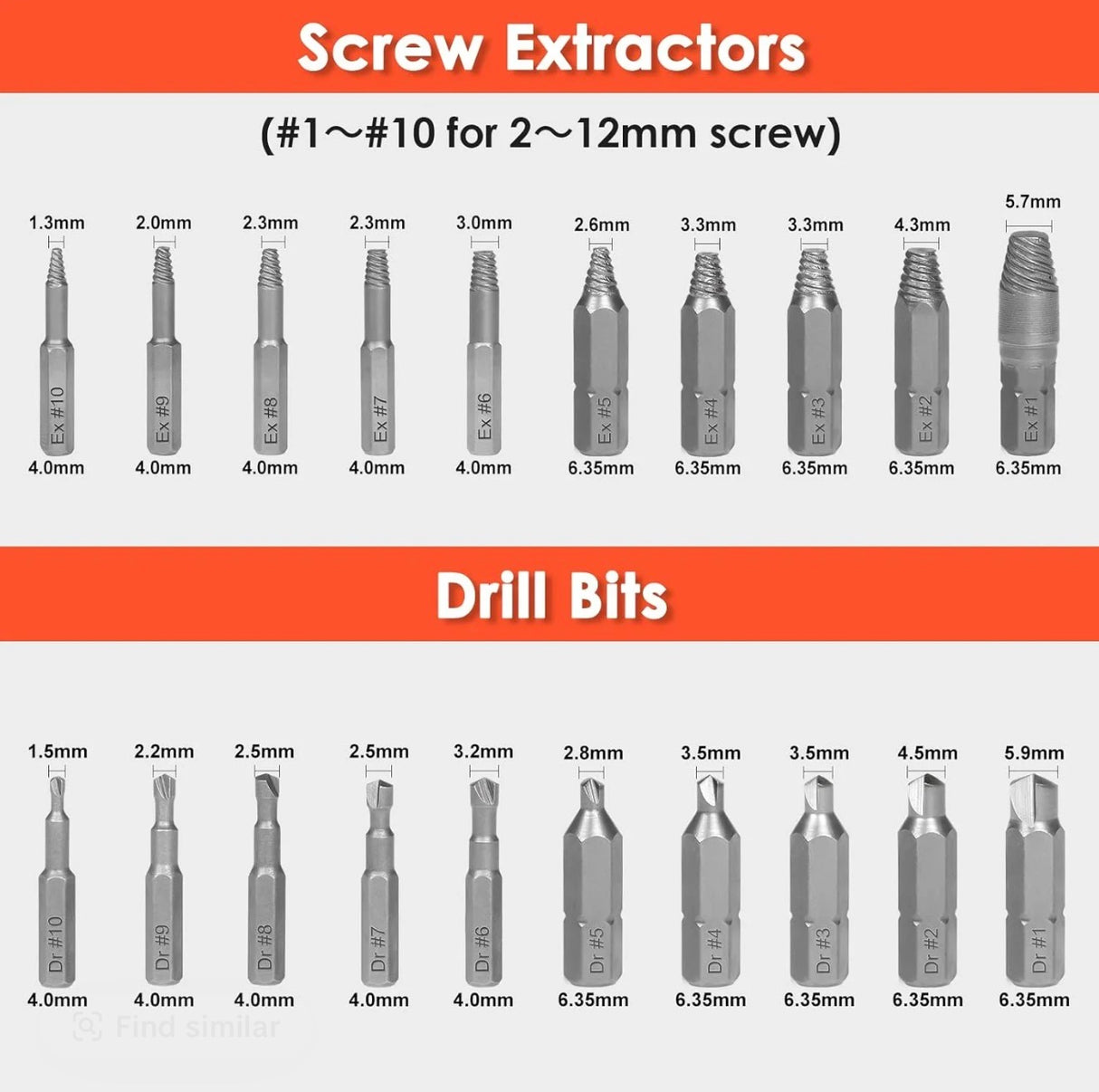 BoltGrip Extractor Set