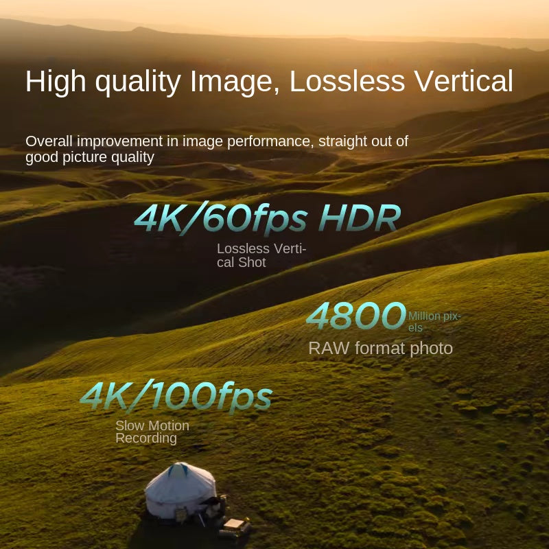 DJI Mini 4 Pro, an all-in-one mini aerial camera from DJI, is an entry-level drone that intelligently follows panoramic shooting - V.I.P Digital Presence