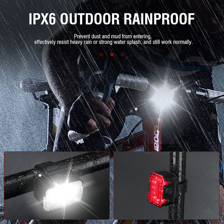 Bicycle lights, headlights, strong lights, night riding lights, taillights, mountain bikes, road bikes, children's charging, rainproof bike lights, cycling lights - V.I.P Digital Presence