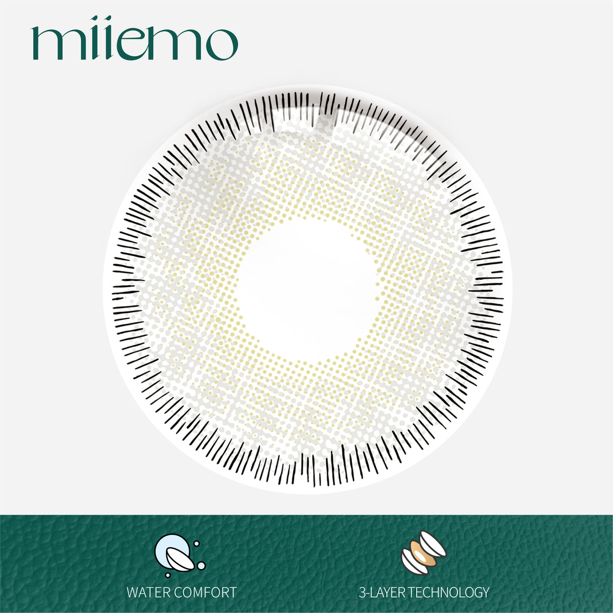 1Pair FDA Certificate Eyes Beautiful Pupil Colorful Girl Cosplay Contact Lenses CLEAN GRAY - V.I.P Digital Presence