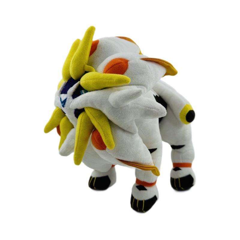 Large Kosmogu white heterochromatic red sun god moon god beast doll Luna Yara Sorgareo - V.I.P Digital Presence