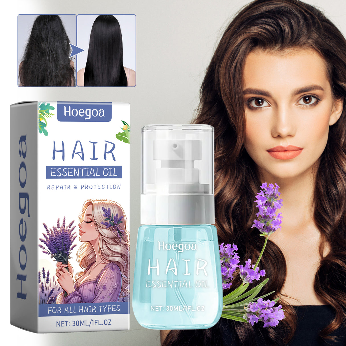 Hair Essential Oil, Scalp Massage Moisturizes And Softness To Prevent Strong And Thick Hair - V.I.P Digital Presence